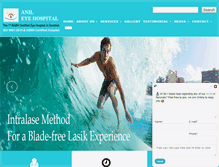 Tablet Screenshot of anileyehospital.com